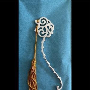 Sterling Silver Bookmark